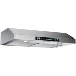 30 Inch Under Cabinet Range Hood with 900-CFM, 4 Speed Gesture Sensing&Touch Control Panel, Stainless Steel Kitchen Vent